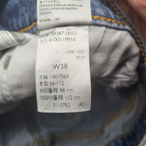 Levi's Mens 412 SZ 38 Slim Fit Jean Shorts Jorts Style 39387 *READ - Picture 8 of 8